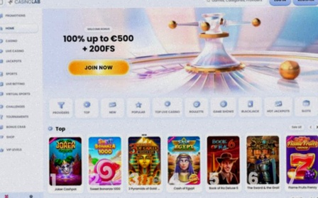Casinolab Casino bonus