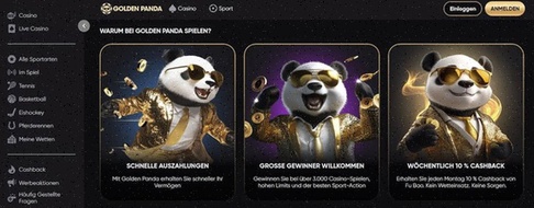 Golden Panda Casino spellen
